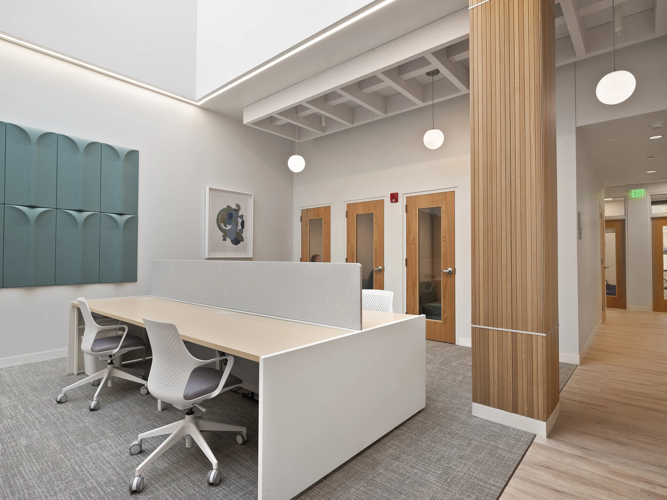 Built workplace by Core Architects