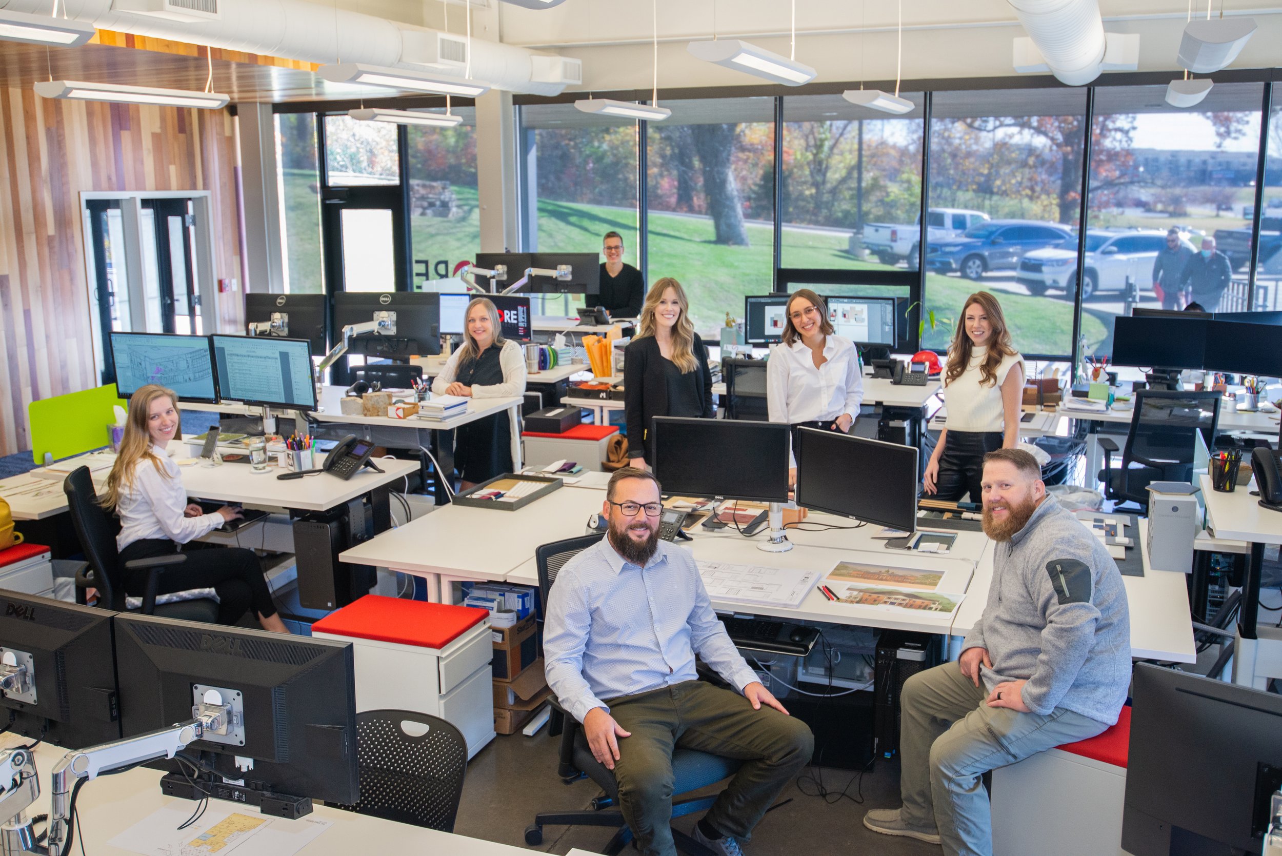 Core Architects team in the Rogers studio